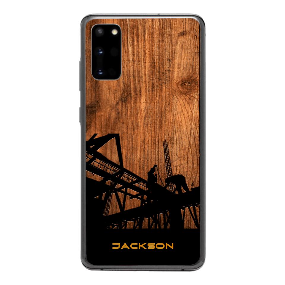 Personalized Ironworker Phone Case Printed 22MAR-LN23