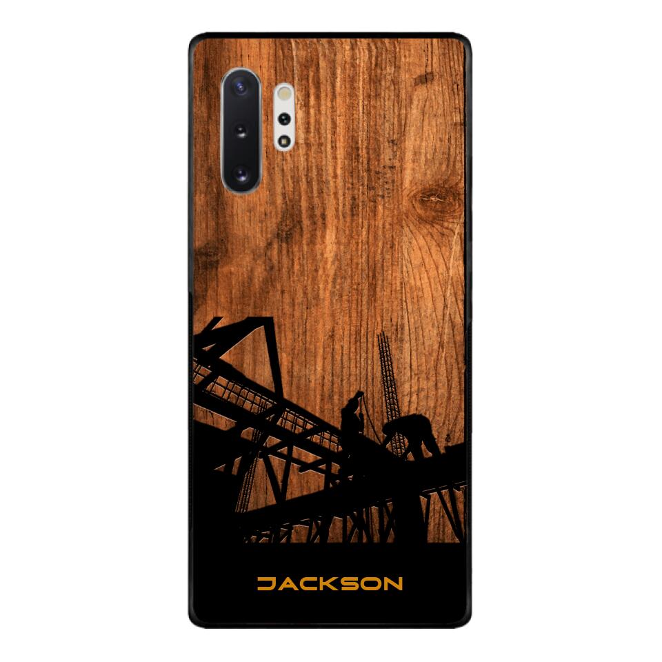 Personalized Ironworker Phone Case Printed 22MAR-LN23