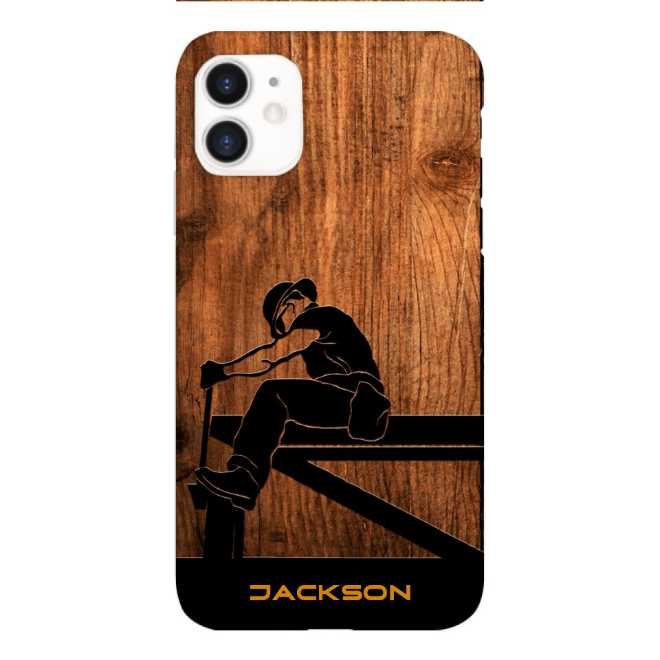 Personalized Roofer Phone Case Printed 22MAR-LN23