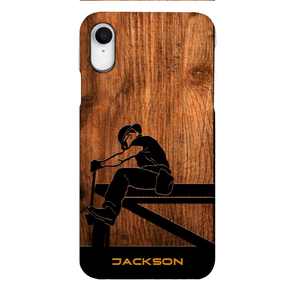 Personalized Roofer Phone Case Printed 22MAR-LN23