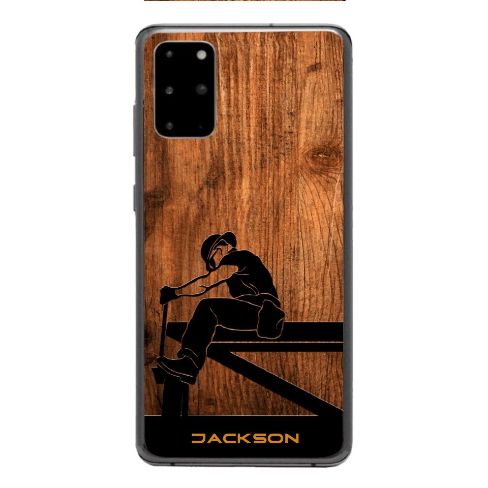 Personalized Roofer Phone Case Printed 22MAR-LN23