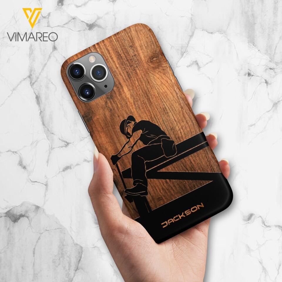 Personalized Roofer Phone Case Printed 22MAR-LN23