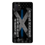 PERSONALIZED BLESSED ARE THE PEACE MAKERS UNITED STATES PHONCASE QTVQ2303