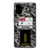Personalized Australian Navy Camo Phone Case Printed 22MAR-LN24
