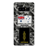 Personalized Australian Navy Camo Phone Case Printed 22MAR-LN24