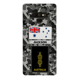 Personalized Australian Navy Camo Phone Case Printed 22MAR-LN24