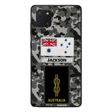 Personalized Australian Navy Camo Phone Case Printed 22MAR-LN24