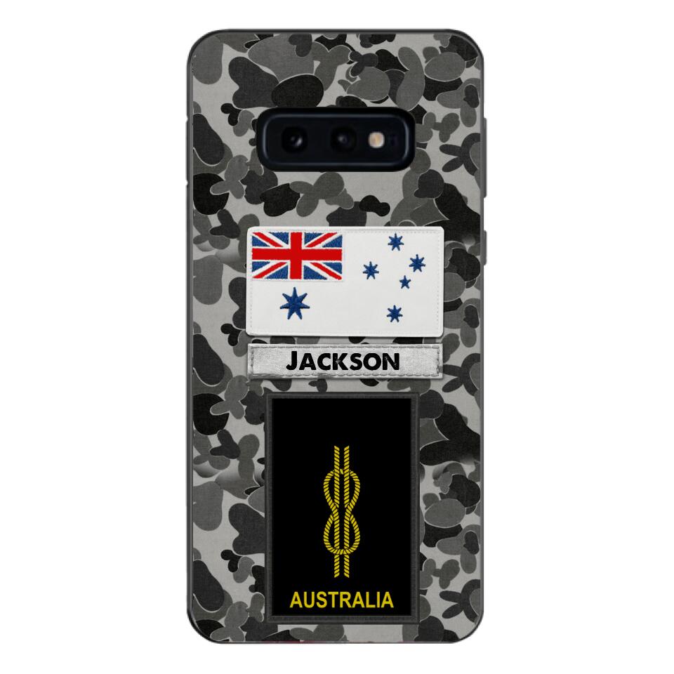 Personalized Australian Navy Camo Phone Case Printed 22MAR-LN24