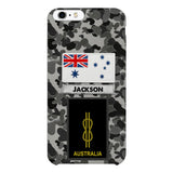 Personalized Australian Navy Camo Phone Case Printed 22MAR-LN24