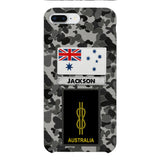 Personalized Australian Navy Camo Phone Case Printed 22MAR-LN24