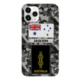 Personalized Australian Navy Camo Phone Case Printed 22MAR-LN24