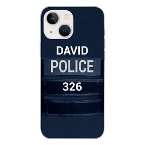 PERSONALIZED POLICE PHONCASE 3N