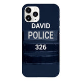 PERSONALIZED POLICE PHONCASE 3N