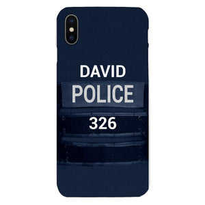 PERSONALIZED POLICE PHONCASE 3N