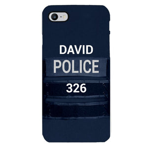 PERSONALIZED POLICE PHONCASE 3N