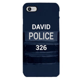 PERSONALIZED POLICE PHONCASE 3N