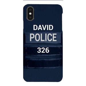 PERSONALIZED POLICE PHONCASE 3N