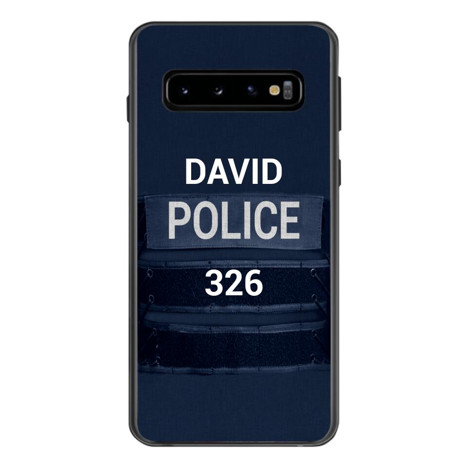 PERSONALIZED POLICE PHONCASE 3N
