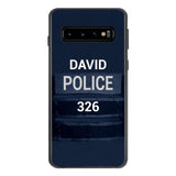 PERSONALIZED POLICE PHONCASE 3N