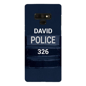 PERSONALIZED POLICE PHONCASE 3N