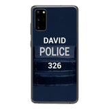 PERSONALIZED POLICE PHONCASE 3N