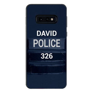 PERSONALIZED POLICE PHONCASE 3N