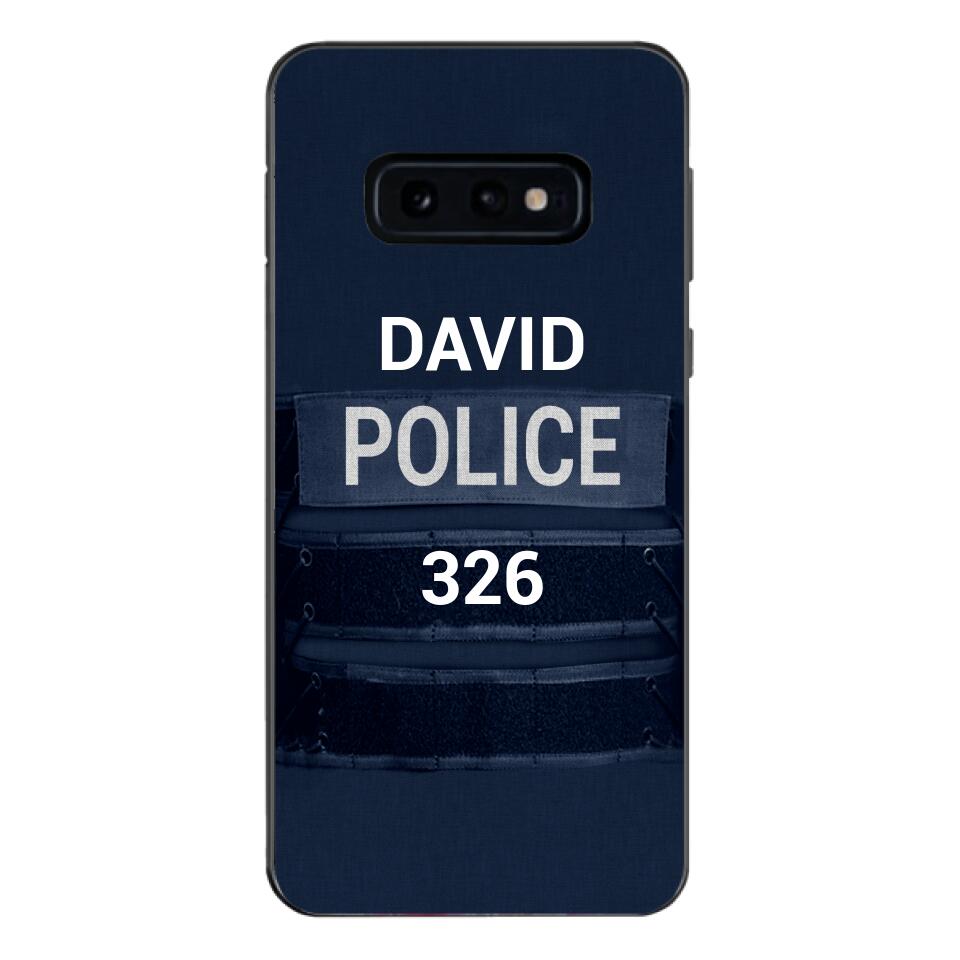 PERSONALIZED POLICE PHONCASE 3N