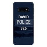 PERSONALIZED POLICE PHONCASE 3N