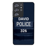 PERSONALIZED POLICE PHONCASE 3N