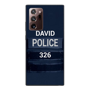 PERSONALIZED POLICE PHONCASE 3N