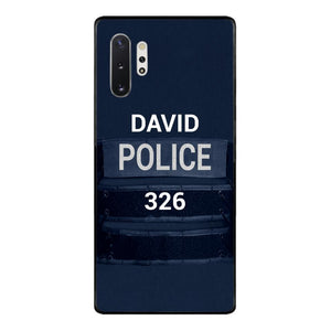 PERSONALIZED POLICE PHONCASE 3N