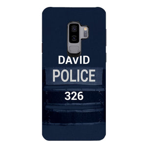 PERSONALIZED POLICE PHONCASE 3N