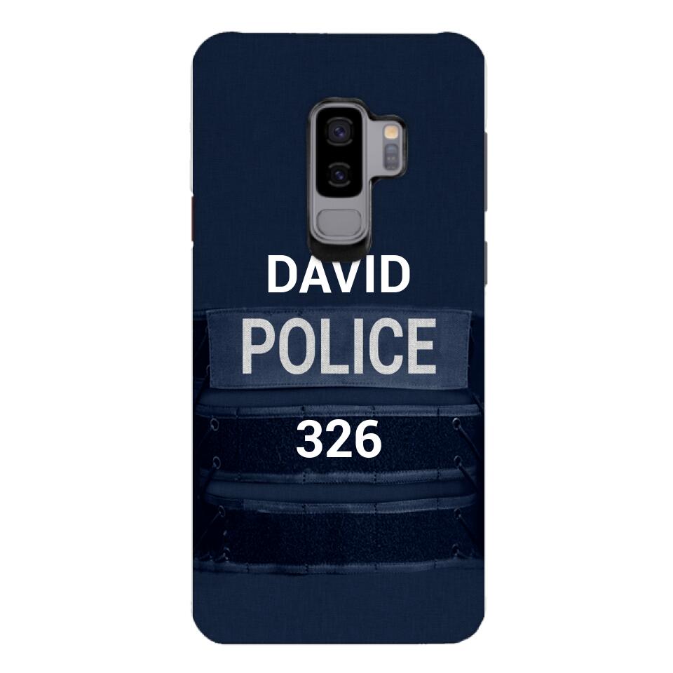 PERSONALIZED POLICE PHONCASE 3N