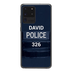 PERSONALIZED POLICE PHONCASE 3N