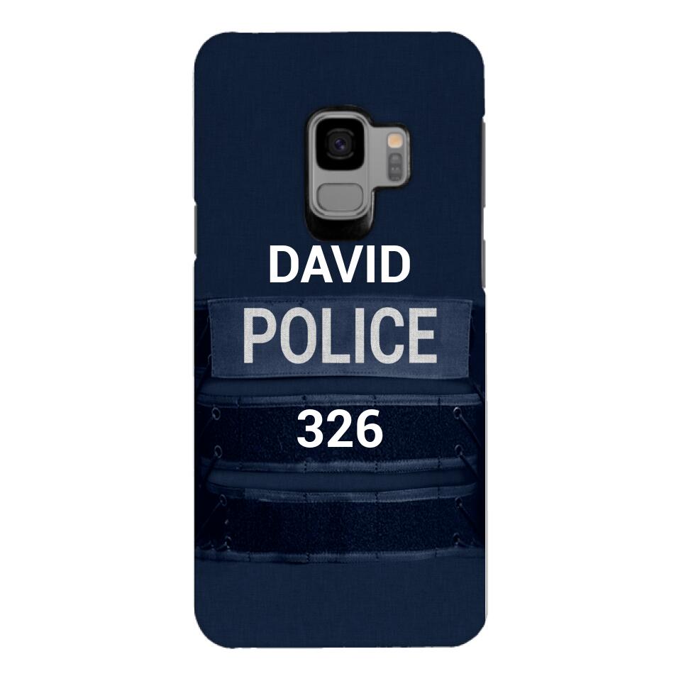 PERSONALIZED POLICE PHONCASE 3N