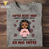 PERSONALIZED KAFFEE REDET NICHT KAFFEE JAMMERT NICHT COFFEE CHRIST TSHIRT QTMQ2403