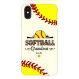 Personalized Softball Grandma Phone Case 3N 2503