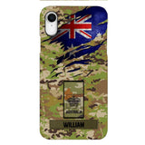 Personalized Australian soldier camo rank Phone Case 3T 2503