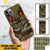 Personalized Irish Soldier Camo Phone Case Printed 25MAR-VQ25