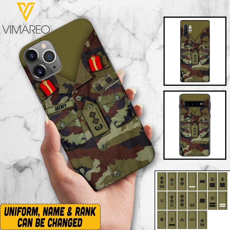 Personalized Irish Soldier Camo Phone Case Printed 25MAR-VQ25