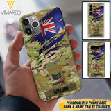Personalized Australian soldier camo rank Phone Case 3T 2503