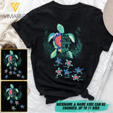 PERSONALIZED IN THE WORLD FULL OF GRANDMAS BE A GRANDMA TURTLE TSHIRT QTDT2503