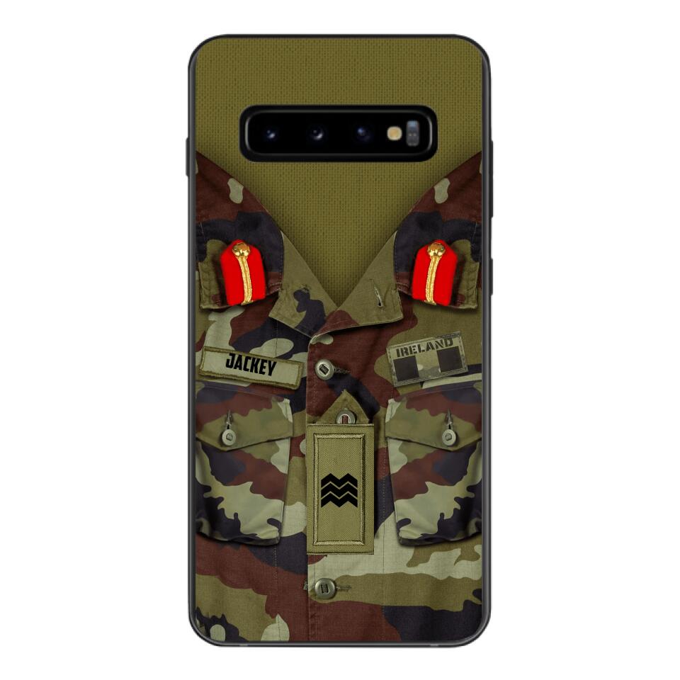 Personalized Irish Soldier Camo Phone Case Printed 25MAR-VQ25