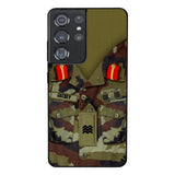 Personalized Irish Soldier Camo Phone Case Printed 25MAR-VQ25