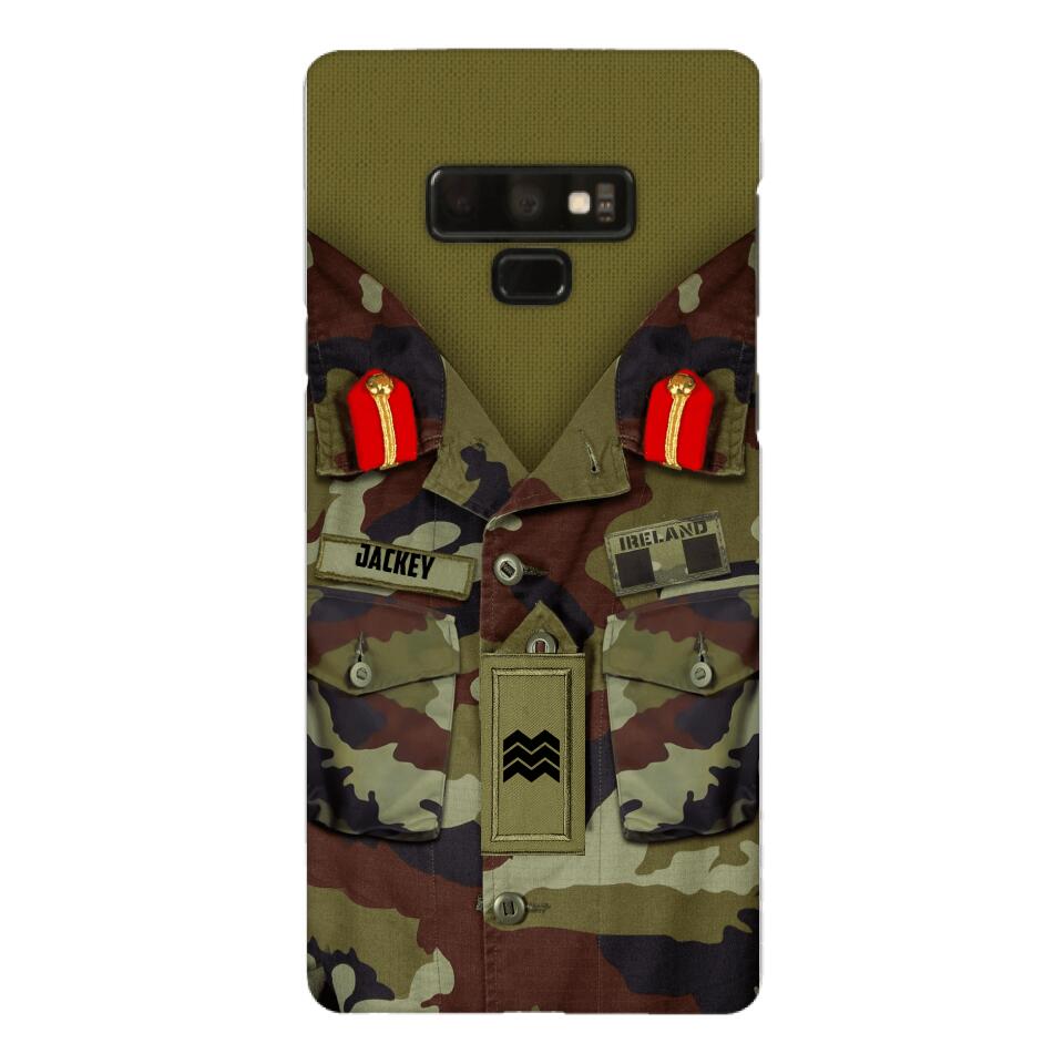 Personalized Irish Soldier Camo Phone Case Printed 25MAR-VQ25