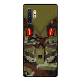 Personalized Irish Soldier Camo Phone Case Printed 25MAR-VQ25