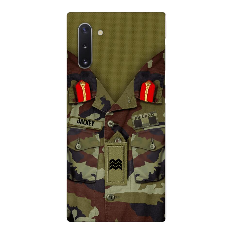 Personalized Irish Soldier Camo Phone Case Printed 25MAR-VQ25