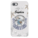 PERSONALIZED TURTLE GIRL WITH NAME PHONECASE QTTQ2603