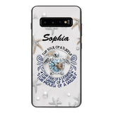 PERSONALIZED TURTLE GIRL WITH NAME PHONECASE QTTQ2603