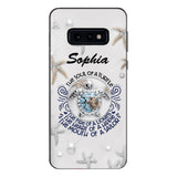 PERSONALIZED TURTLE GIRL WITH NAME PHONECASE QTTQ2603